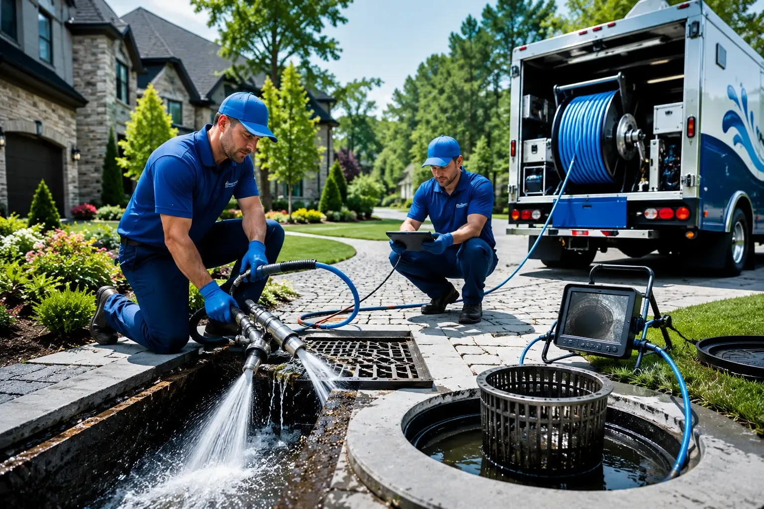 Local outdoor drain cleaning professionals in Peck, KS